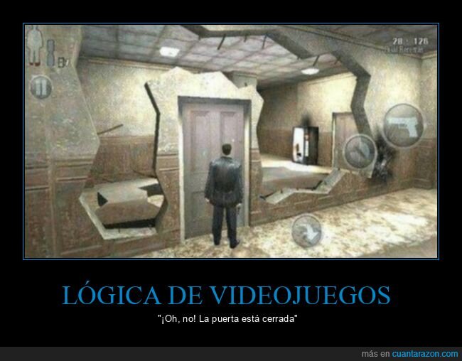 videojuegos,lógica,puerta