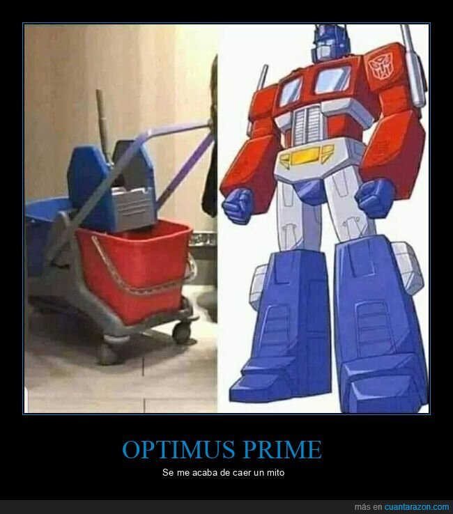 optimus prime,cubo,parecidos