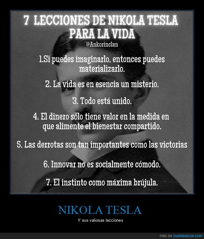 Nikola,Tesla,lecciones