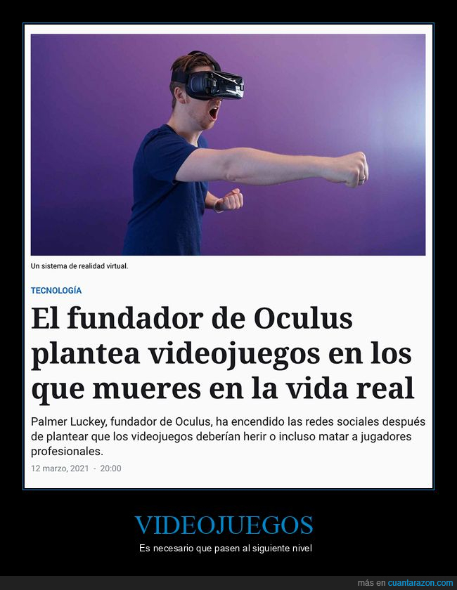 morir,oculus,videojuegos