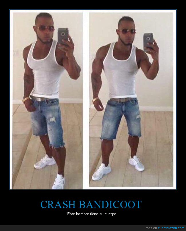 crash bandicoot,cuerpo,forma