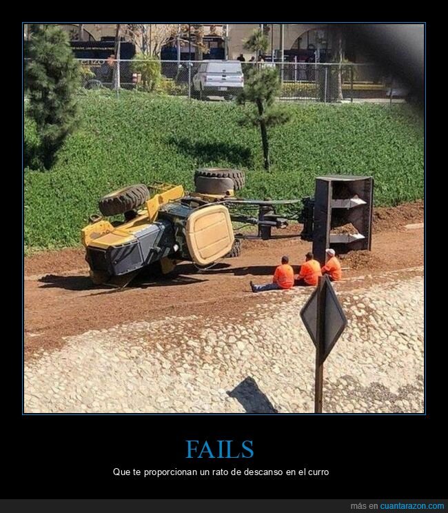 tractor,fails,volcado