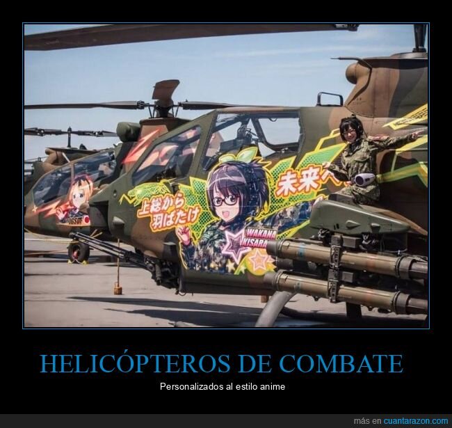 helicópteros,anime,japón