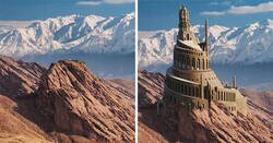 Enlace a Estos diseñadores gráficos muestran el aspecto de 6 castillos asiáticos antes de caer en ruinas