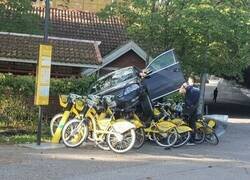 Enlace a Las bicicletas se interpusieron en su camino