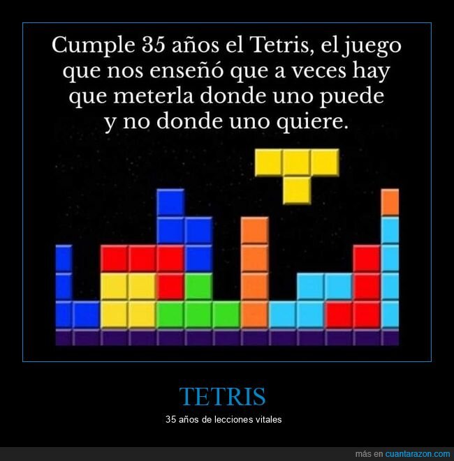 meter,poder,querer,tetris