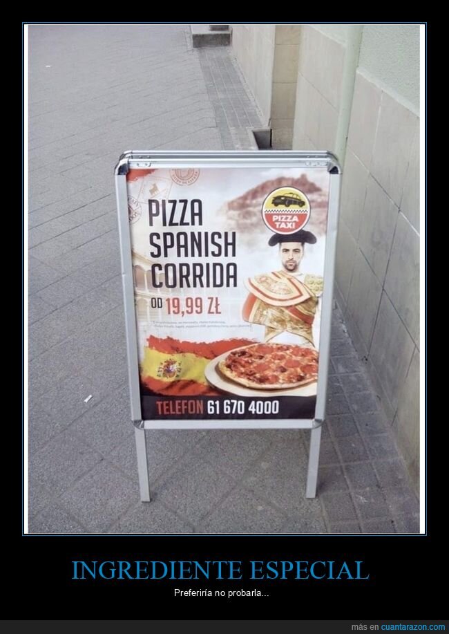 española,pizza,wtf