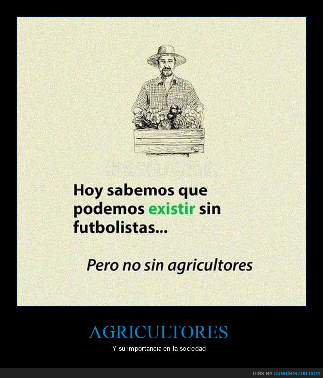 agricultores,futbolistas