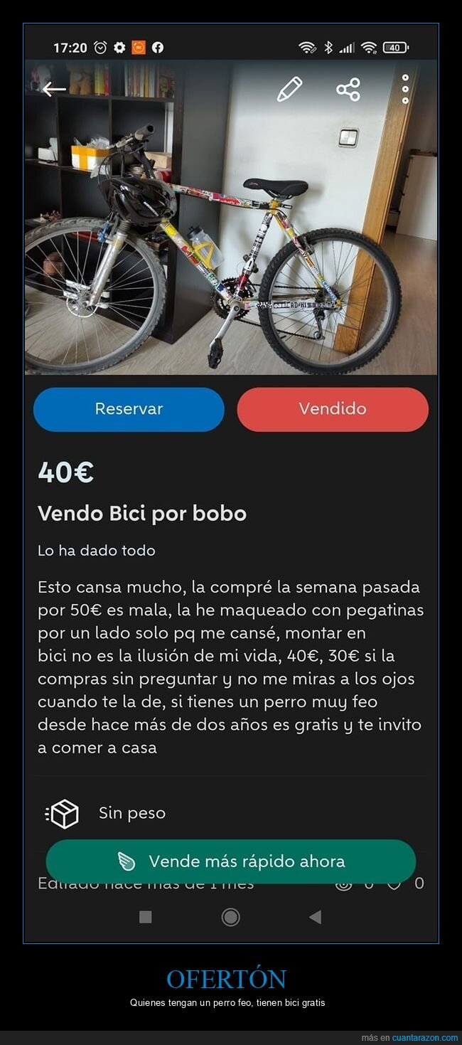 anuncios,bicicleta