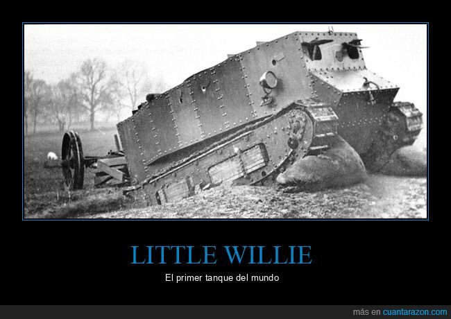 little willie,tanque