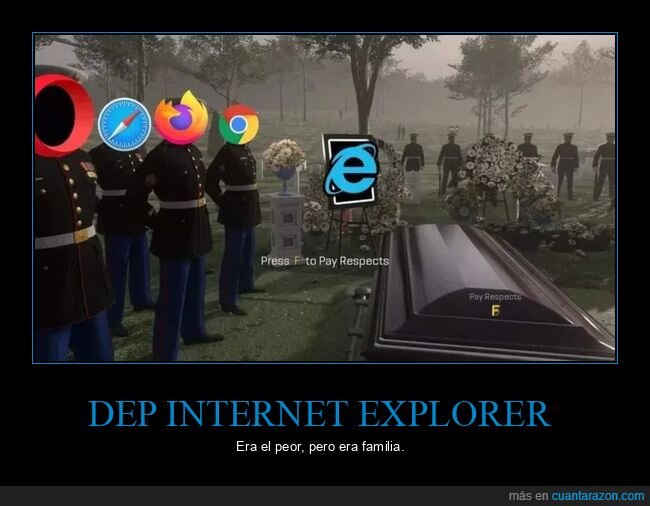 funeral,internet explorer,navegadores