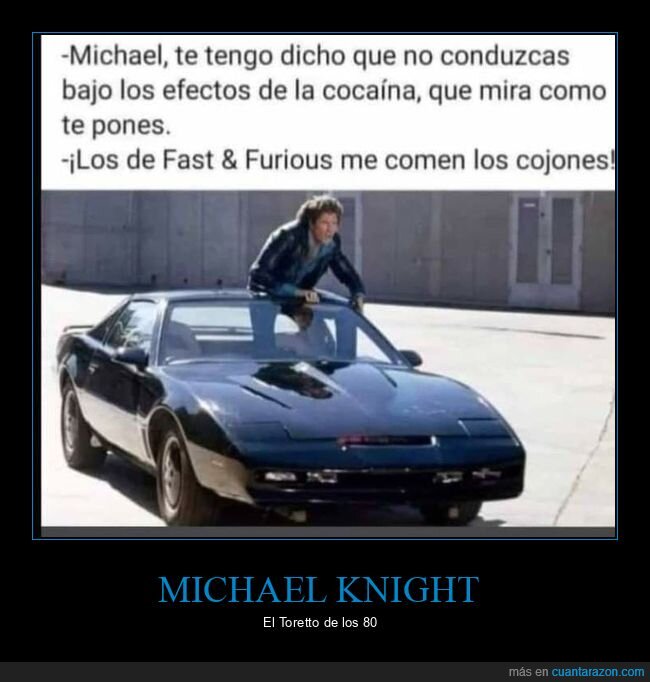 el coche fantástico,michael knight