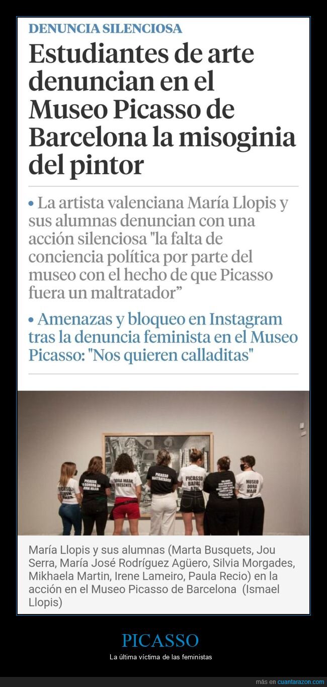 picasso,museo,feministas