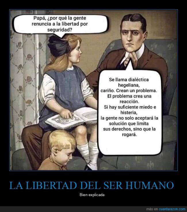 libertad,seguridad,dialéctica hegeliana