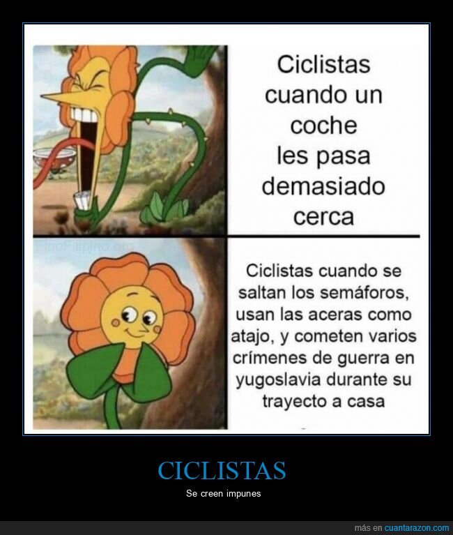 ciclistas,coches,semáforos