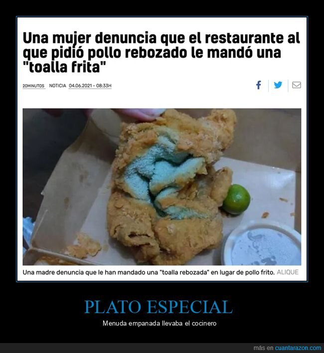 pollo,restaurante,rebozada,toalla,wtf