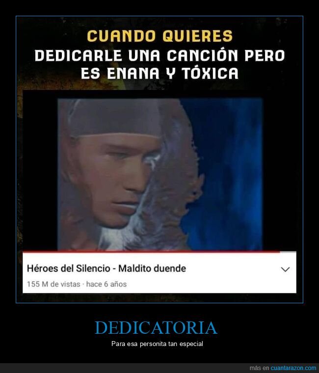 canción,dedicar,enana,héroes del silencio,maldito duende,tóxica