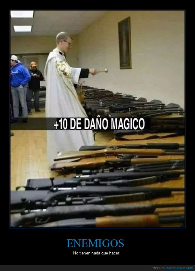 armas,bendiciendo,sacerdote,wtf