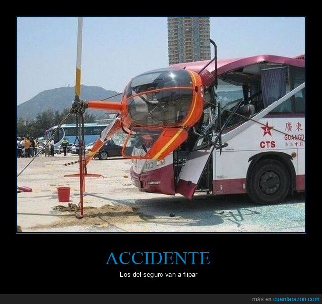 accidente,autobús,helicóptero