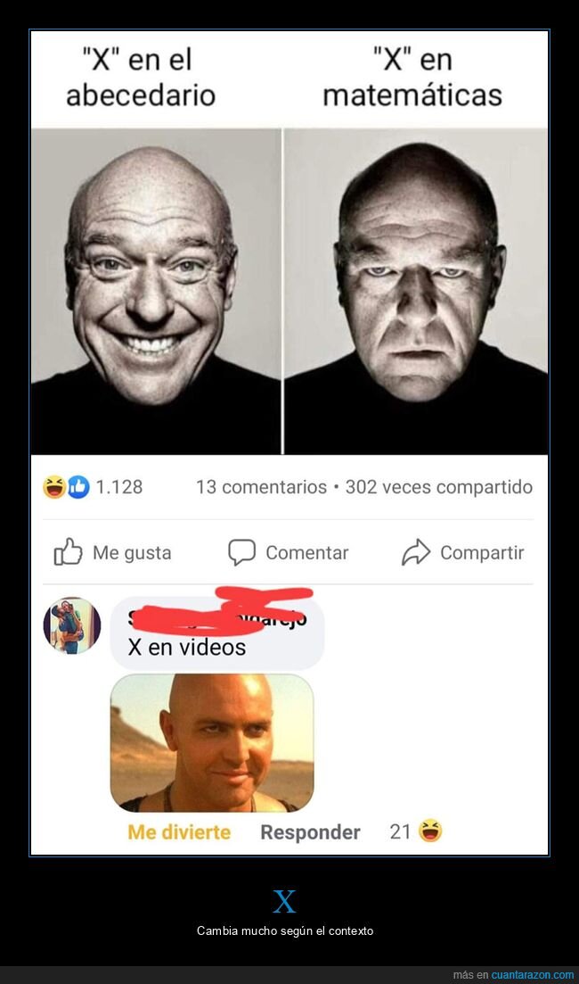 abecedario,dean norris,matemáticas,x