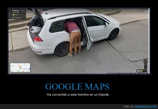 google maps,piernas,wtf