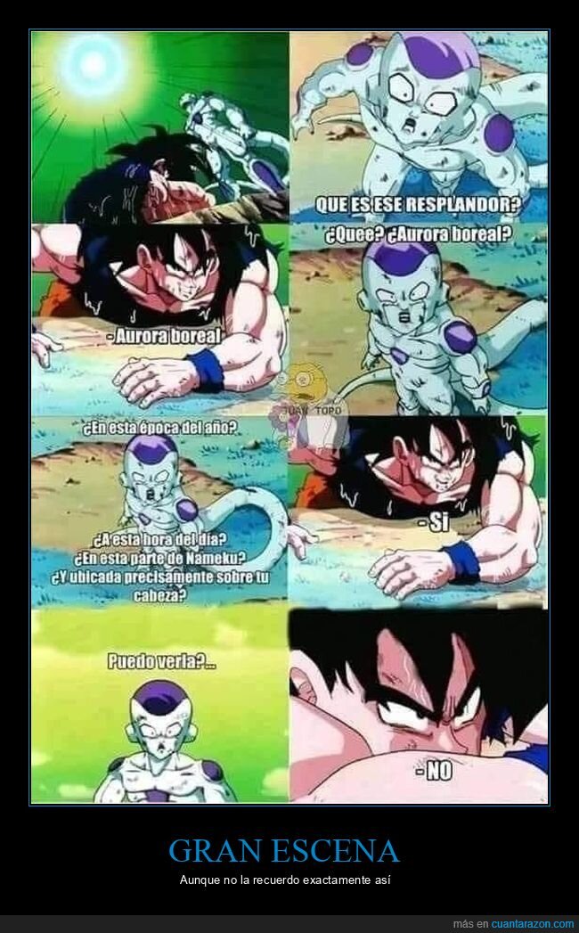 aurora boreal,dragon ball,freezer,goku,simpsons