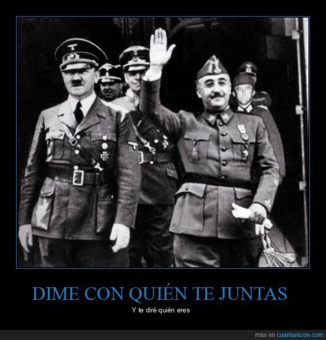 hitler,franco,derecha,política