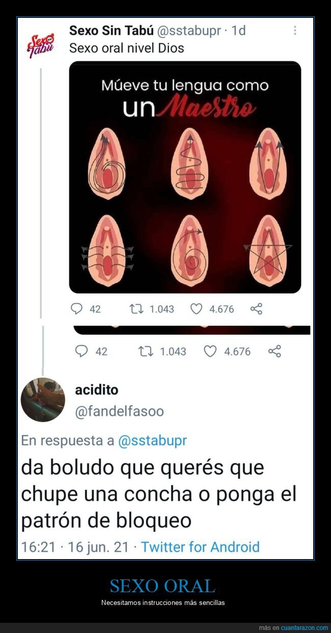 bloqueo,oral,patrón