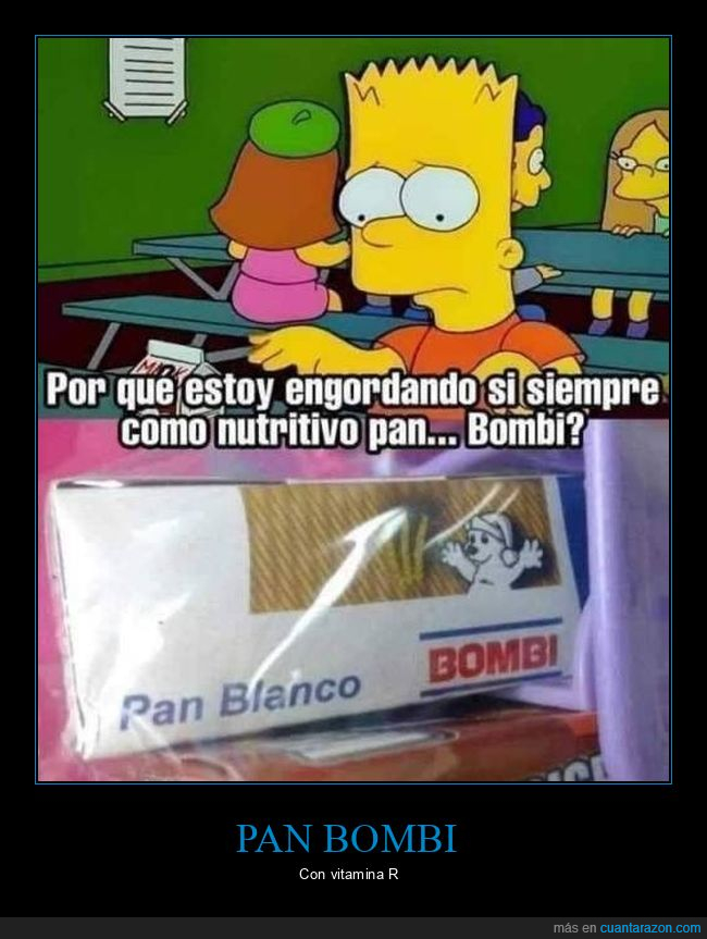 bimbo,bombi,mierder,pan,simpsons