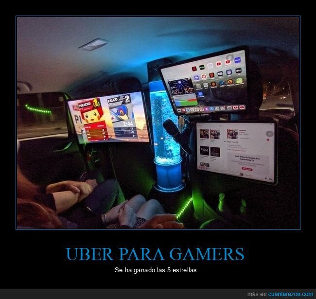 uber,gamers,videojuegos