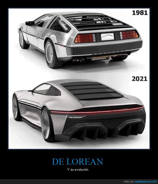 delorean,coche,evolución