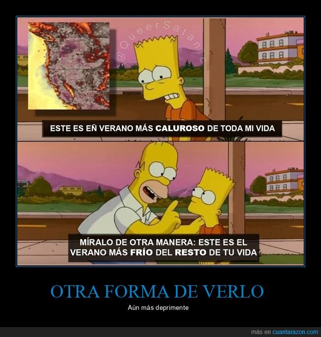 caluroso,frío,simpsons,verano