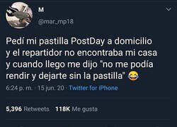 Enlace a Repartidor implicado