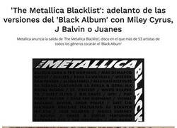 Enlace a Lo nuevo de Metallica