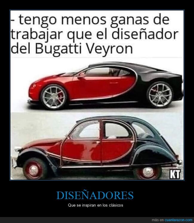 bugatti veyron,diseñador,dos caballos,ganas,parecidos,trabajar