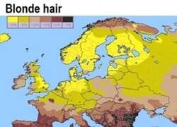 Enlace a Porcentaje de rubios, ojos azules, ojos verdes y pelirrojos en Europa