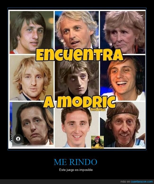 encontrar,modric