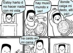 Enlace a Donde caiga el dedo