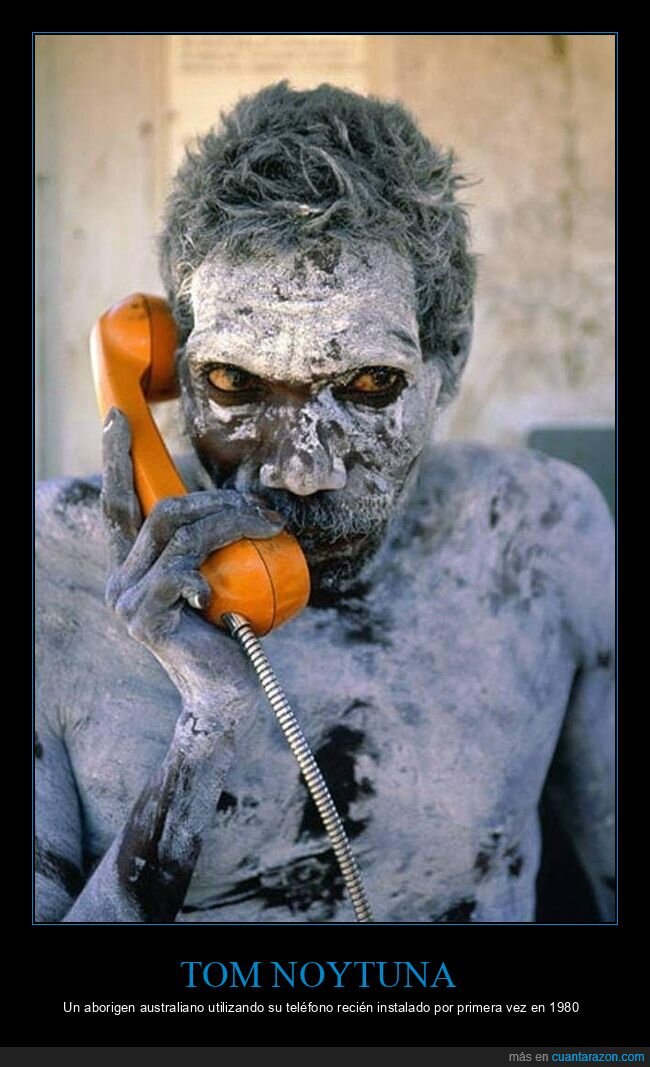 aborigen australiano,teléfono