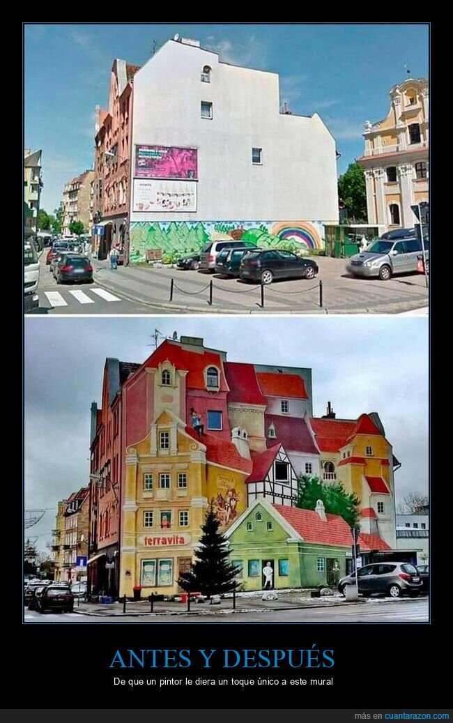 antes,después,mural