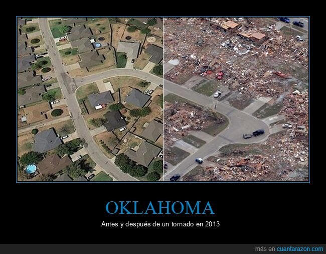 oklahoma,antes,después,tornado