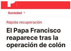 Enlace a Papa cirujano