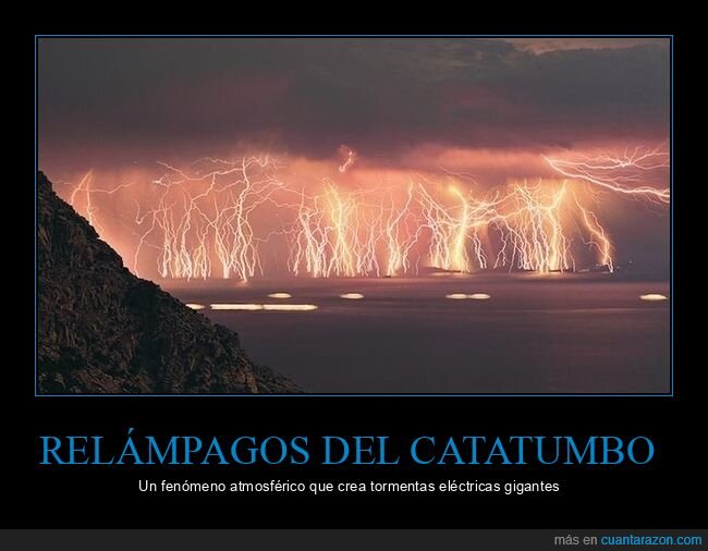 relámpagos del catatumbo,tormentas eléctricas,curiosidades
