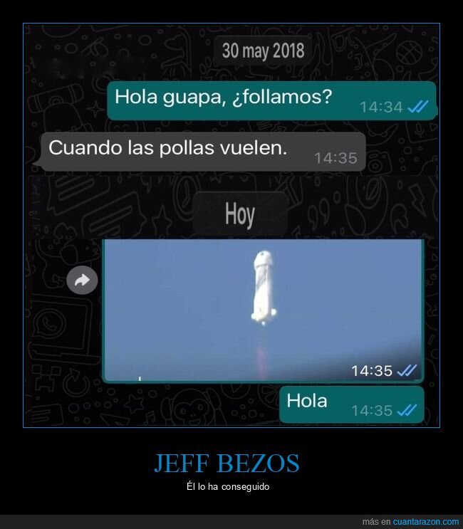 conversación,ligar,forma,poIIa,coete