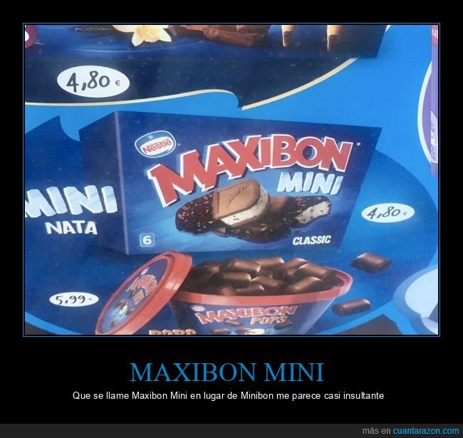maxibon mini,helado,minibon