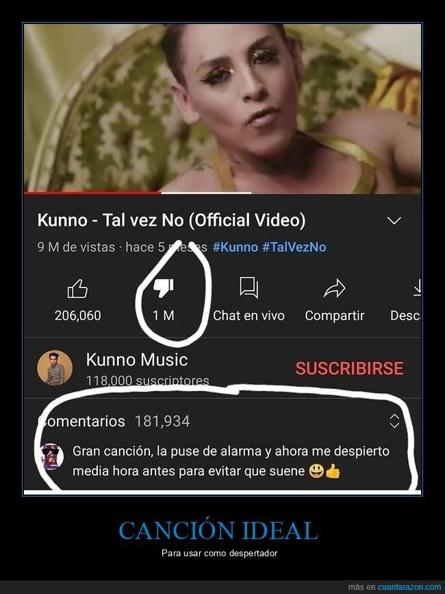 kunno,comentario,video,despertar