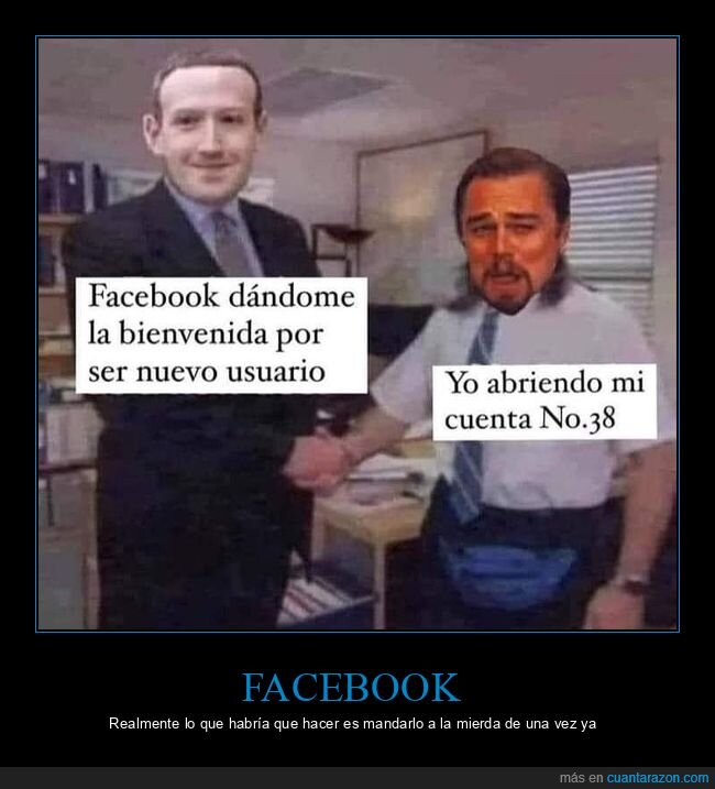 bienvenida,facebook,leonardo dicaprio,mark zuckerberg,the office,usuario