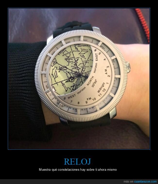 reloj,constelaciones