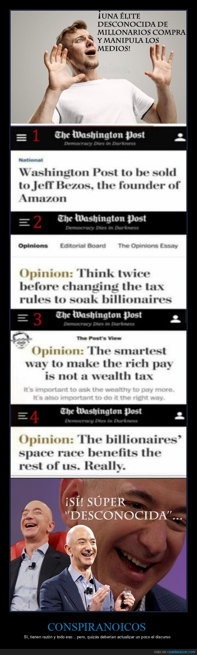 jeff bezos,washington post,medios,élite