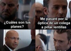 Enlace a El Capitán América y sus problemas de visión